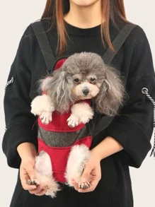 1pc Random Pattern Pet Carrier - Multicolor - View 7