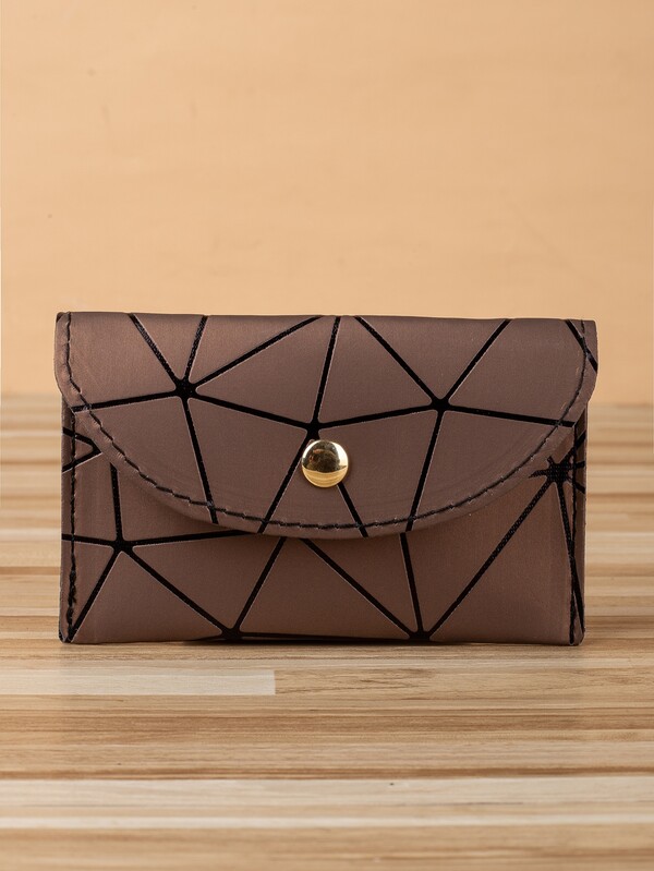 Geometric Graphic Card Holder