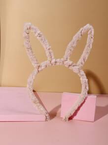4件兔子耳朵服飾髮箍 - 彩色 - 查看 6