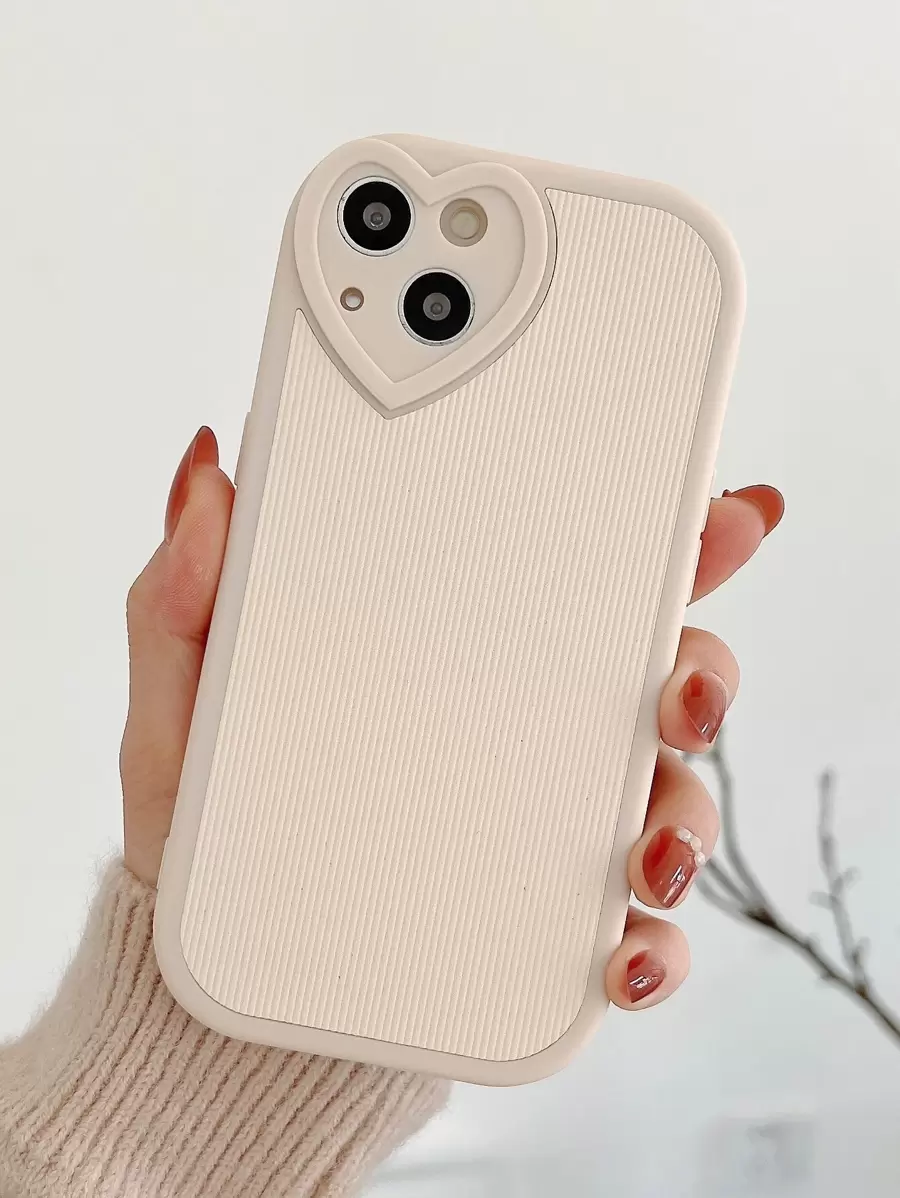 Textured Phone Case Compatible With IPhone 11,IPhone 13,IPhone 14 Pro Max - Beige - View 1