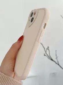 Textured Phone Case Compatible With IPhone 11,IPhone 13,IPhone 14 Pro Max - Beige - View 3