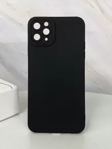Plain Phone Case - Black - View 1