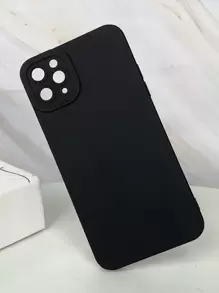 Plain Phone Case - Black - View 2