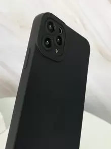 Plain Phone Case - Black - View 3