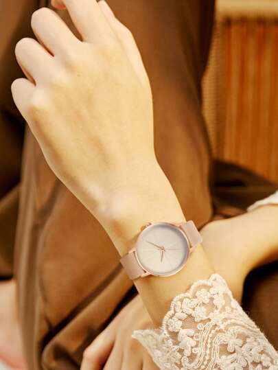 LUCKYFOX Round Pointer Quartz Horloge As Students Returning To School view 2