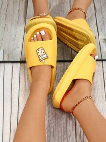 Trang trình bày Nữ Hoạt hình - Màu vàng - Xem 2