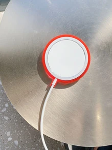 Plain Case Compatible With Apple Magsafe - Red - View 3