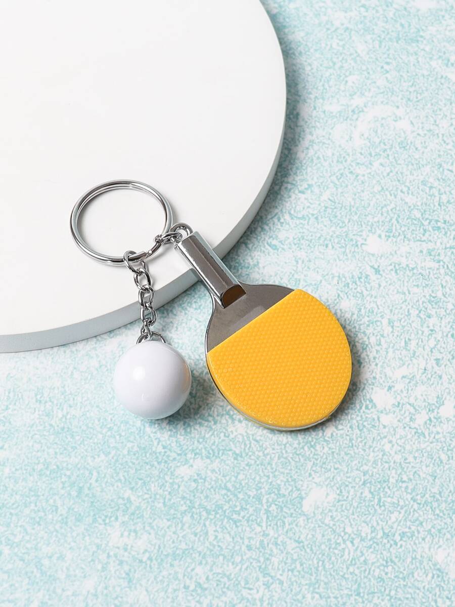 Llavero accesorio Ping Pong - Amarillo - Ver 1