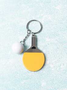 Llavero accesorio Ping Pong - Amarillo - Ver 2