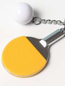 Llavero accesorio Ping Pong - Amarillo - Ver 3