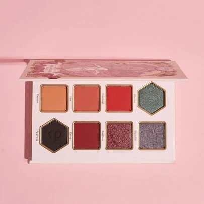 SHEGLAM Adventurous Aries Palette 8 色閃光霧面眼影盤橙紅棕色高色素持久可混合奶油眼影粉棕色眼影 品牌 美容 化妝 化妝品 適合女性與女孩 完美搭配夏季春季 Y2K 時尚 流行 生日 母親節禮物 假期 派對準備就緒 最佳顏色