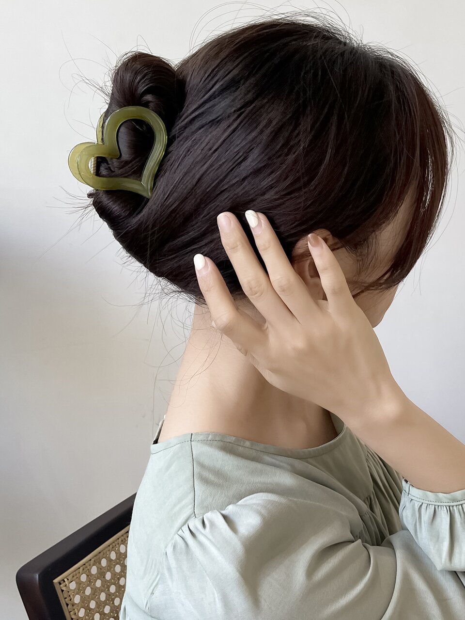 Heart Shaped Hair Claw