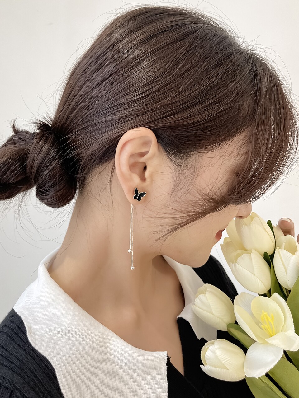 Butterfly Decor Drop Earrings