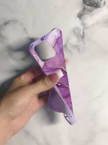 Marble Pattern Phone Case - Multicolor - View 3