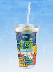 Stevenrhodes Alien Print Tumbler - Multicolor - View 3