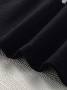 女孩字母圖案吊帶上衣和威爾斯親王格紋長褲 - 彩色 - 查看 3