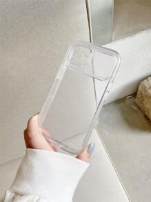 Ốp lưng trong suốt ốp lưng camera - Trong sáng - Xem 5