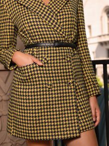 SHEIN BIZwear Elegant Minimalist Skinny Belt For Coats And Dresses Summer, School Fall, Autumn, Halloween