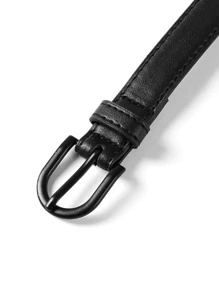 SHEIN BIZwear Elegant Minimalist Skinny Belt For Coats And Dresses Summer, School Fall, Autumn, Halloween