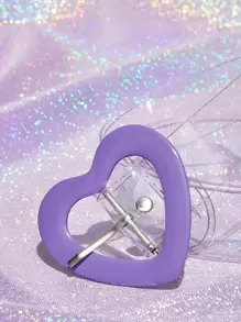 心形搭扣透明腰帶帶工具 - 無色 - 查看 3