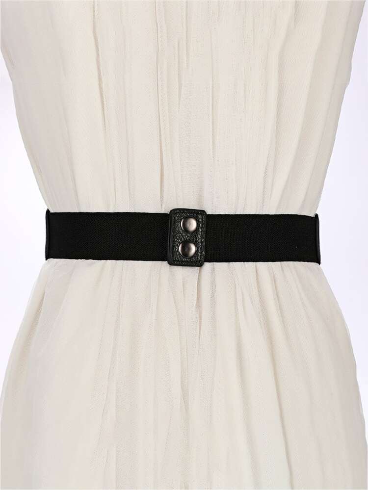 Boho 1pc Women Western Buckle Belt Halloween Summer, School Fall, Autumn, Halloween