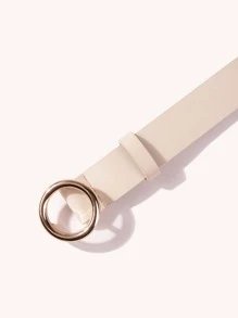 Đai khóa tròn - Màu be - Xem 3