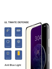 2 miếng phim cường lực bảo vệ màn hình - màu đen - Xem 5