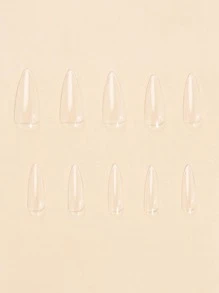 SHEIN BASIC LIVING 180 şeffaf takma tırnak - Trong sáng - Xem 2