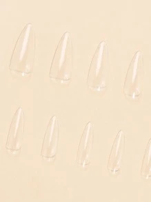 SHEIN BASIC LIVING 180 şeffaf takma tırnak - Trong sáng - Xem 3