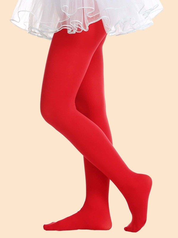 Medias de colores para niños, pantis y calcetines de baile