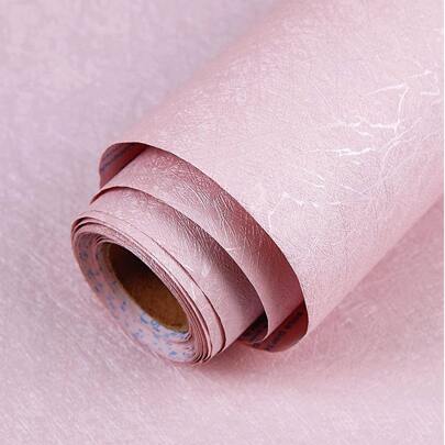 1roll Solid Color Wall Paper
