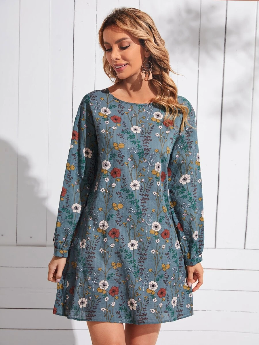 EMERY ROSE Đầm Hoa Boho - Nhiều màu - Xem 1