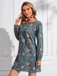 EMERY ROSE Đầm Hoa Boho - Nhiều màu - Xem 4