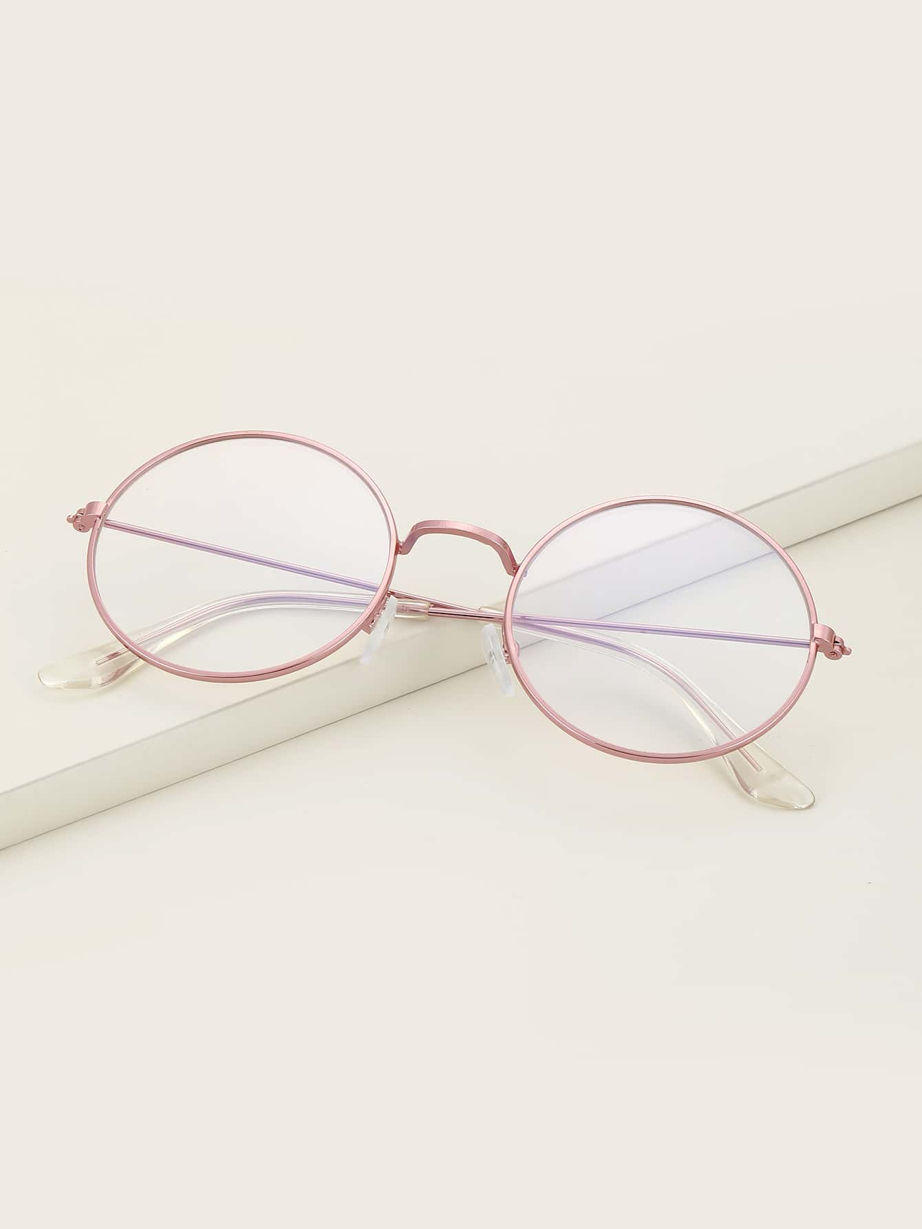 Gafas con lentes redondos - transparente - Ver 1