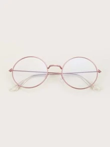 Gafas con lentes redondos - transparente - Ver 5