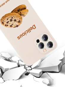 Cookie Pattern Phone Case - Multicolor - View 3
