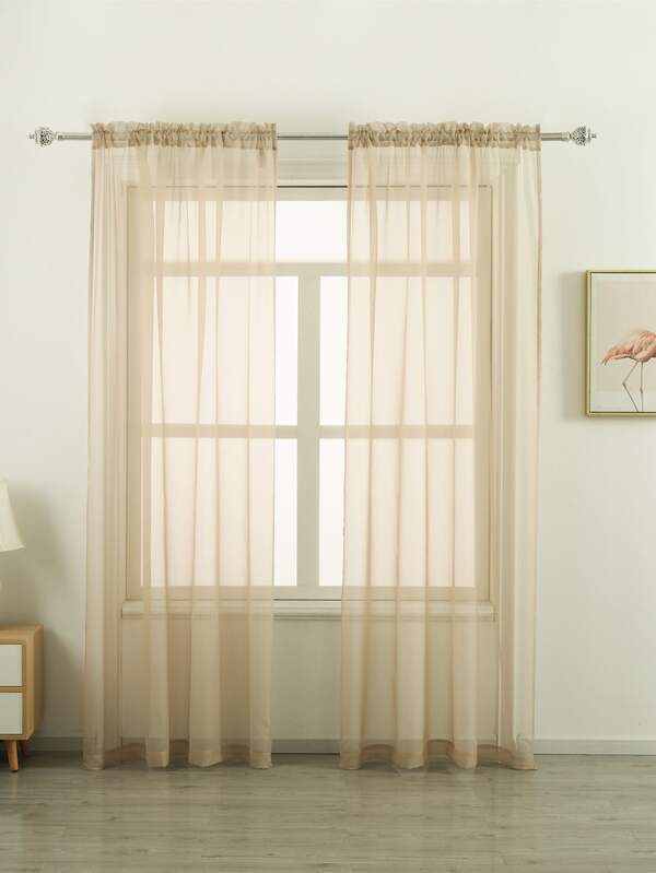 Plain Single Panel Curtain