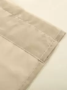 素色單片窗簾