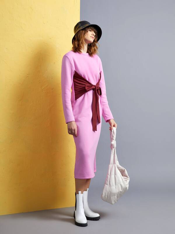 SHEIN Unity Robe à nœud