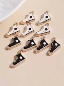 10 piezas colgante DIY de zapato de color al azar - Multicolor - Ver 1