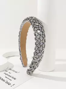 珠子裝飾髮箍 - 彩色 - 查看 1