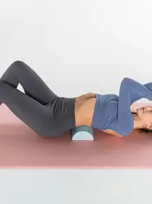 Yoga Foam Grid Roller - Multicolor - View 1