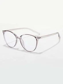 女士时尚设计眼镜 - 灰色 - 查看 2