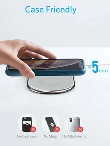 15W Cargador inalámbrico 3 en 1 - Gris Claro - Ver 5