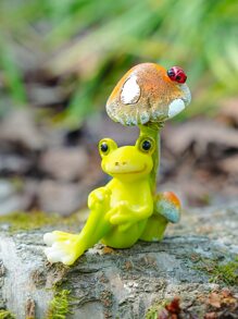 1pc Frog Design Garden Art Decoration