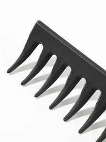 1 pieza Peine de dientes anchos unicolor