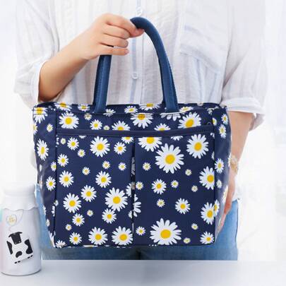 Daisy Print Lunch Bag