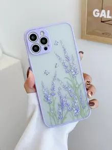 Lavender Painted Phone Case - Purple - View 1