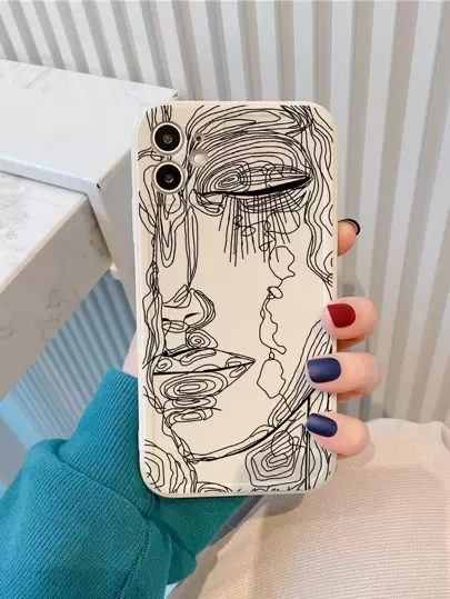 Face Pattern Phone Case
