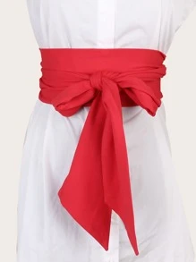 Cinturón con lazo - Rojo - Ver 1